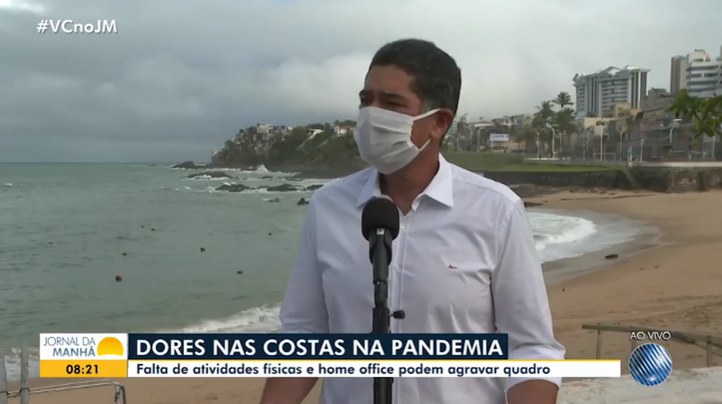 Dor nas costas: entenda o aumento durante a pandemia